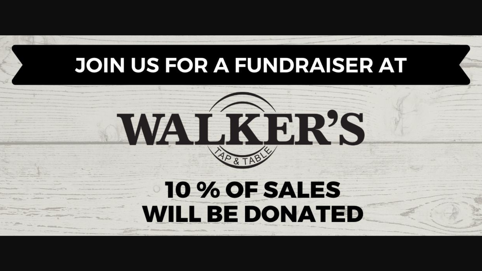 Walker's Tap and Table Fundraiser for Neighbor Ride