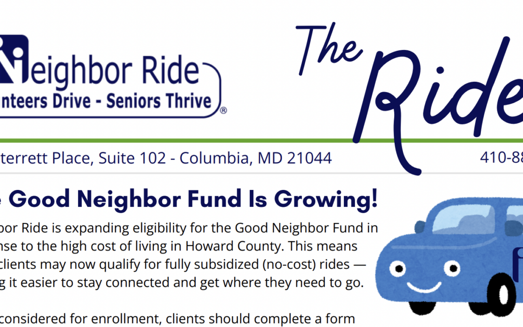 The Rider – Passenger Newsletter Summer 2026